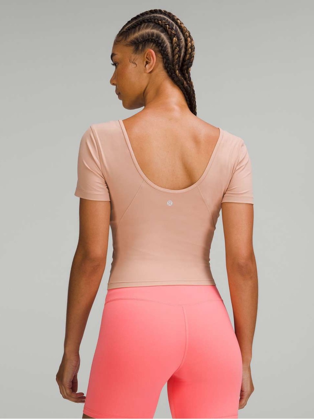 Lululemon Align T-Shirt Pink Clay V-Neck Nulu Size 8